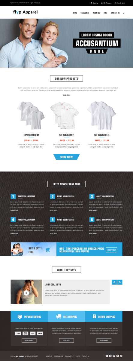 Diseño de Shopify por Silverfox Studio para este proyecto | Diseño #4565692