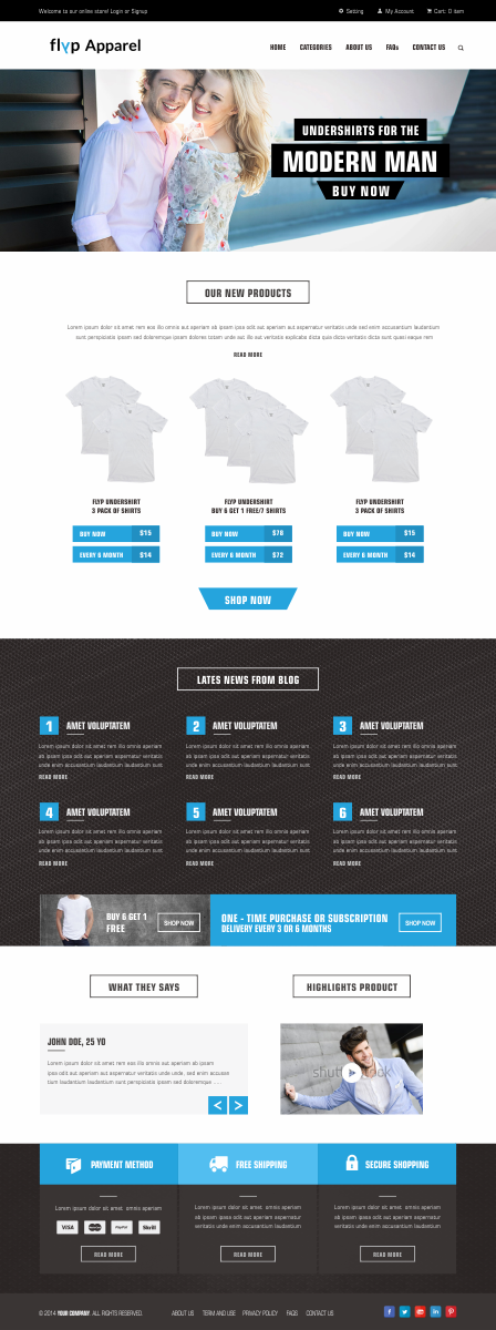 Shopify Design by Silverfox Studio for this project | Design #4584513