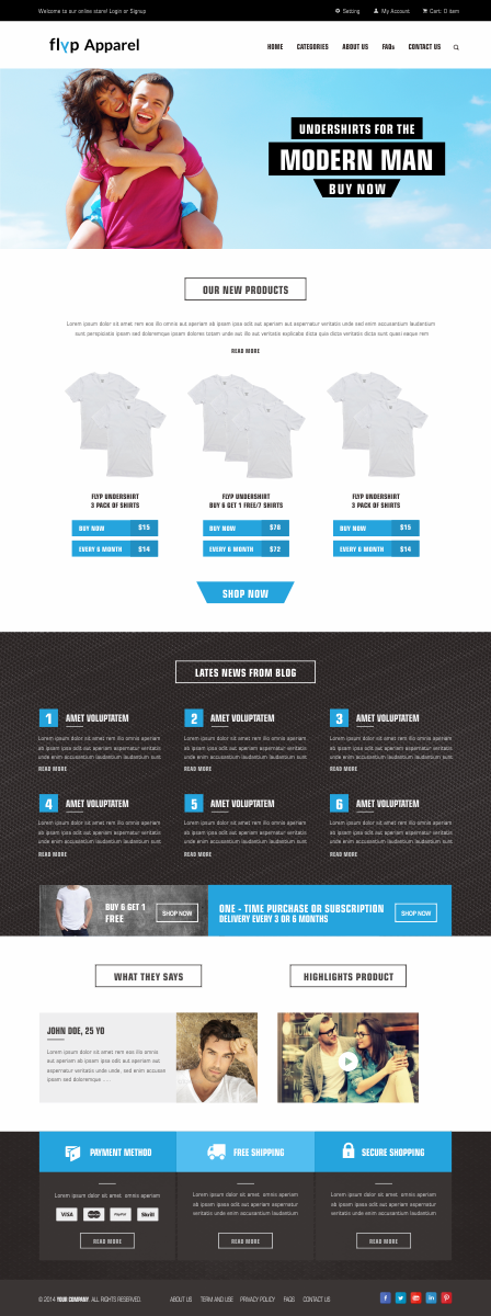 Shopify Design by Silverfox Studio for this project | Design #4584515