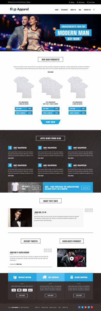 Shopify Design by Silverfox Studio for this project | Design #4584522