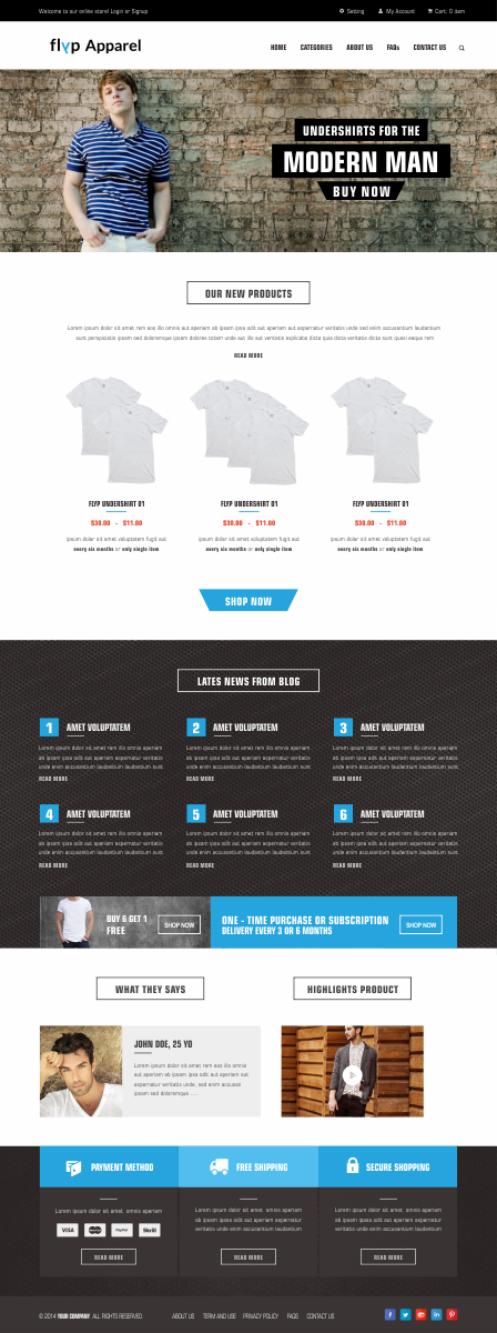 Shopify Design by Silverfox Studio for this project | Design #4584532