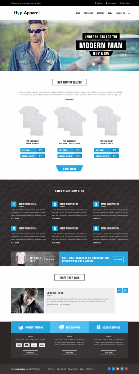 Shopify Design by Silverfox Studio for this project | Design #4584544