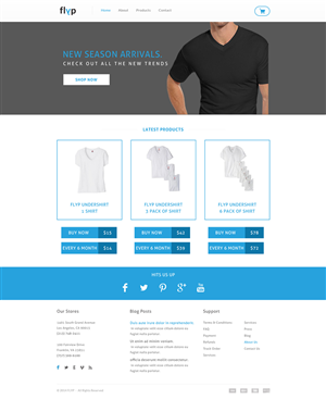 Shopify Design by ArunKoshti for this project | Design: #4525199