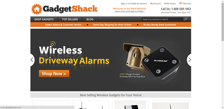 Banner Ad Design by rdesign12 for GadgetShack.com | Design #4549660