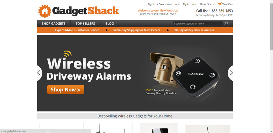 Design de Bannière  par rdesign12 pour GadgetShack.com | Design #4549664