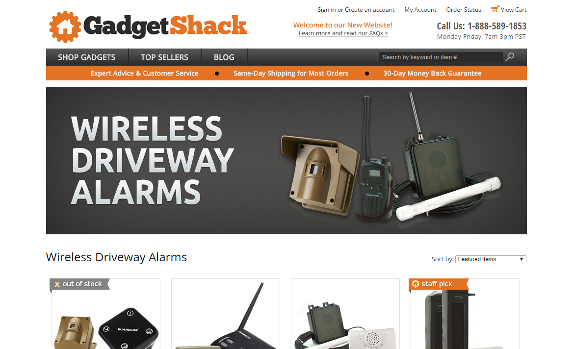 Banner Ad Design by Levardos for GadgetShack.com | Design #4553424