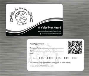 Design de Carte de Visite par Sbss pour A Voice Not Heard | Design : #1272027