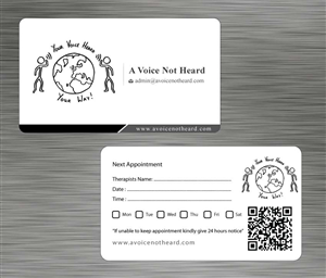Design de Carte de Visite par Sbss pour A Voice Not Heard | Design : #1272033