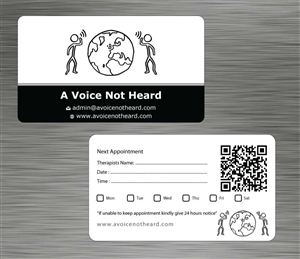 Design de Carte de Visite par Sbss pour A Voice Not Heard | Design : #1272036