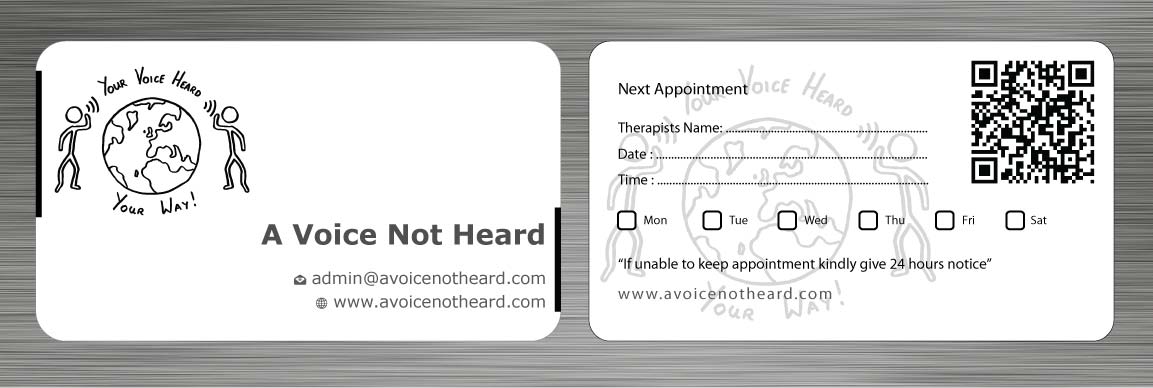 Design de Carte de Visite par Sbss pour A Voice Not Heard | Design #1272041