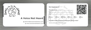 Design de Carte de Visite par Sbss pour A Voice Not Heard | Design : #1272041