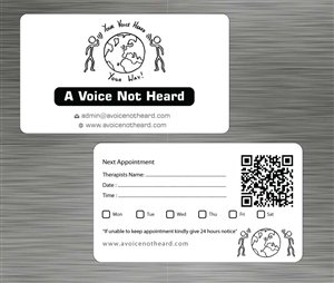 Design de Carte de Visite par Sbss pour A Voice Not Heard | Design : #1272042