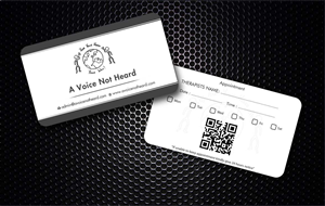 Design de Carte de Visite par Sbss pour A Voice Not Heard | Design : #1272052