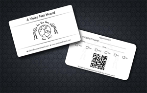 Design de Carte de Visite par Sbss pour A Voice Not Heard | Design : #1272055