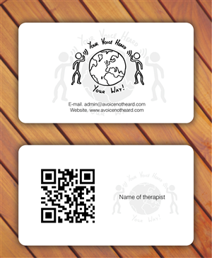 Design de Carte de Visite par Sbss pour A Voice Not Heard | Design : #1272079