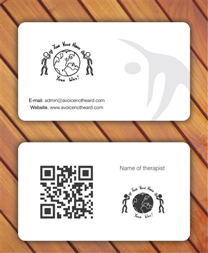 Design de Carte de Visite par Sbss pour A Voice Not Heard | Design : #1272084