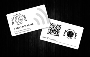 Design de Carte de Visite par Sbss pour A Voice Not Heard | Design : #1272149