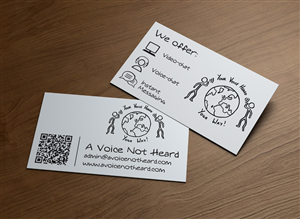 Business Card Design by MPStudio for A Voice Not Heard | Design: #1273024