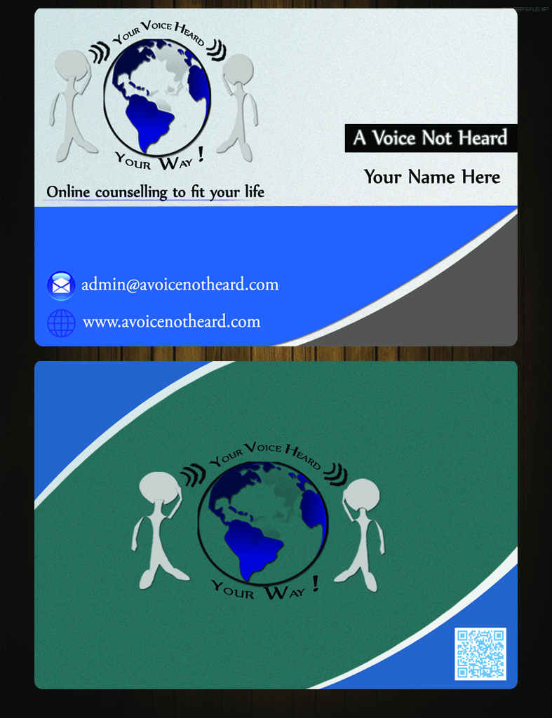 Design de Carte de Visite par Ishmeet pour A Voice Not Heard | Design #1287007