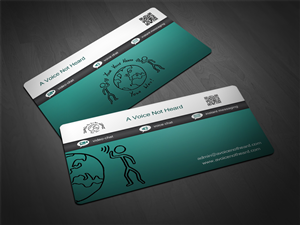 Design de Carte de Visite par Scorpius design pour A Voice Not Heard | Design : #1289163