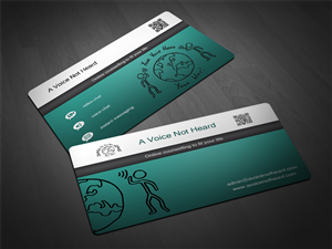 Business Card Design by Scorpius design for A Voice Not Heard | Design: #1292308