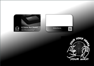 Design de Carte de Visite par Mafalda pour A Voice Not Heard | Design : #1278110
