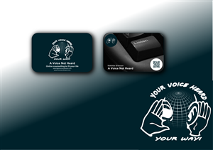 Design de Carte de Visite par Mafalda pour A Voice Not Heard | Design : #1287944