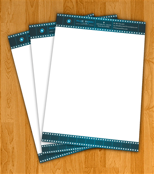 Letterhead Design by HollyBlue Studio for Another Story Productions | Design: #4473226