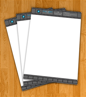 Letterhead Design by HollyBlue Studio for Another Story Productions | Design: #4473299