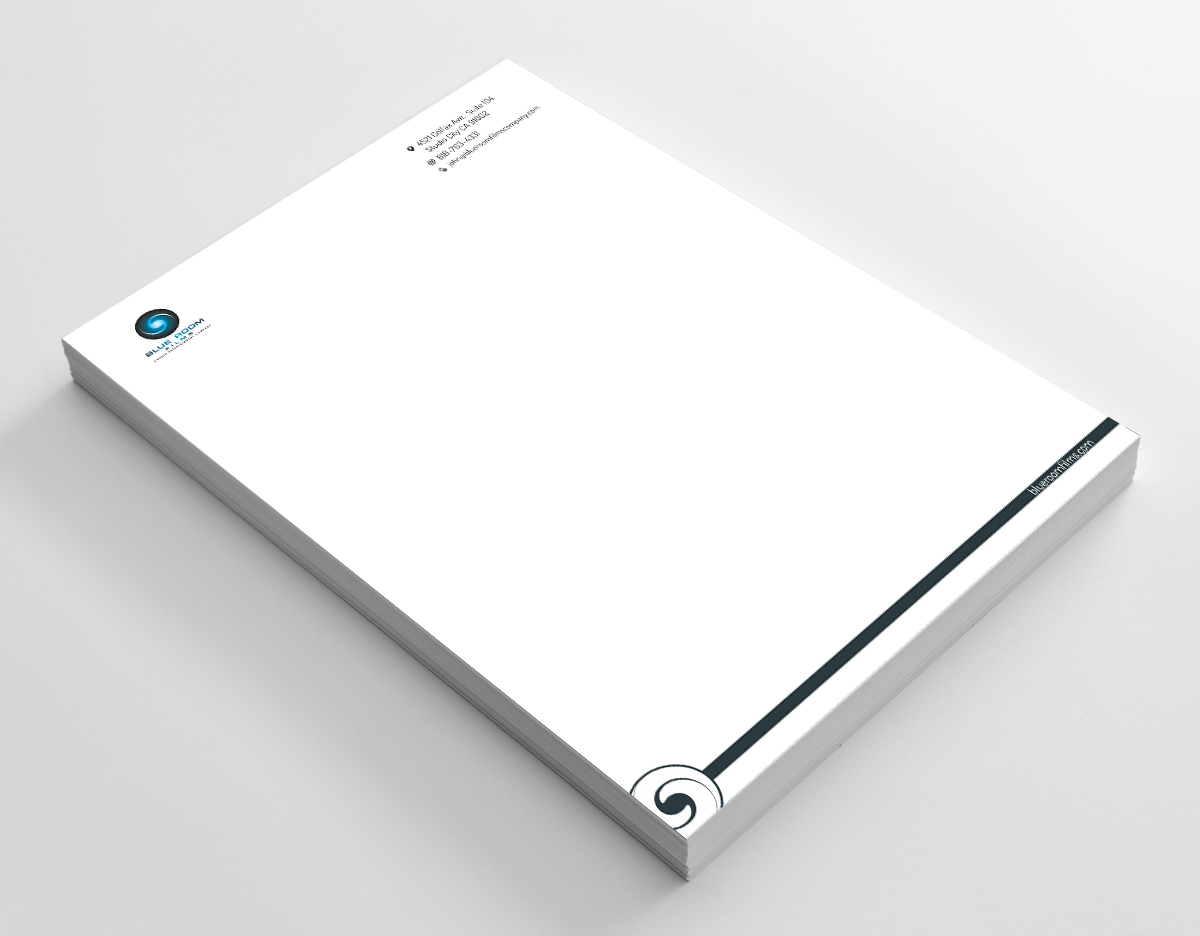 Letterhead Design by HollyBlue Studio for Another Story Productions | Design #4494594