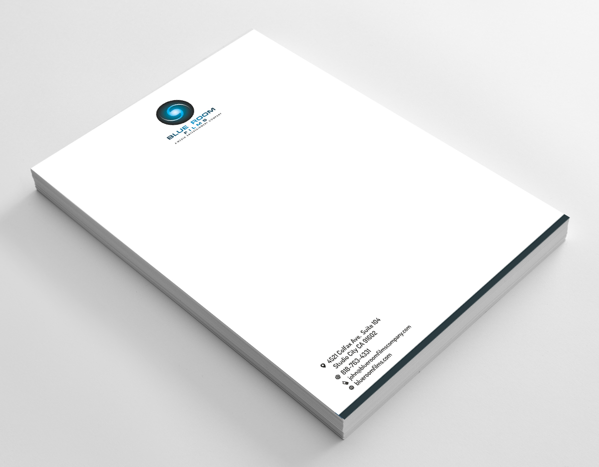 Letterhead Design by HollyBlue Studio for Another Story Productions | Design #4494605