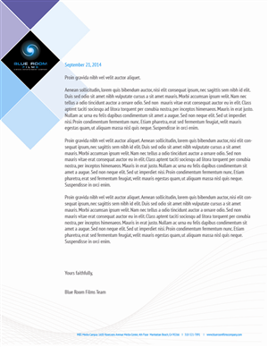 Letterhead Design by Mia Carulla  for Another Story Productions | Design: #4553244