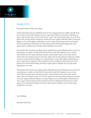 Letterhead Design by Mia Carulla 