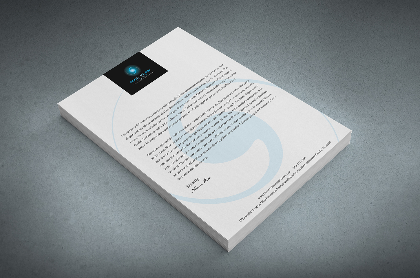 Letterhead Design by IGlowCreationz for Another Story Productions | Design #4483883