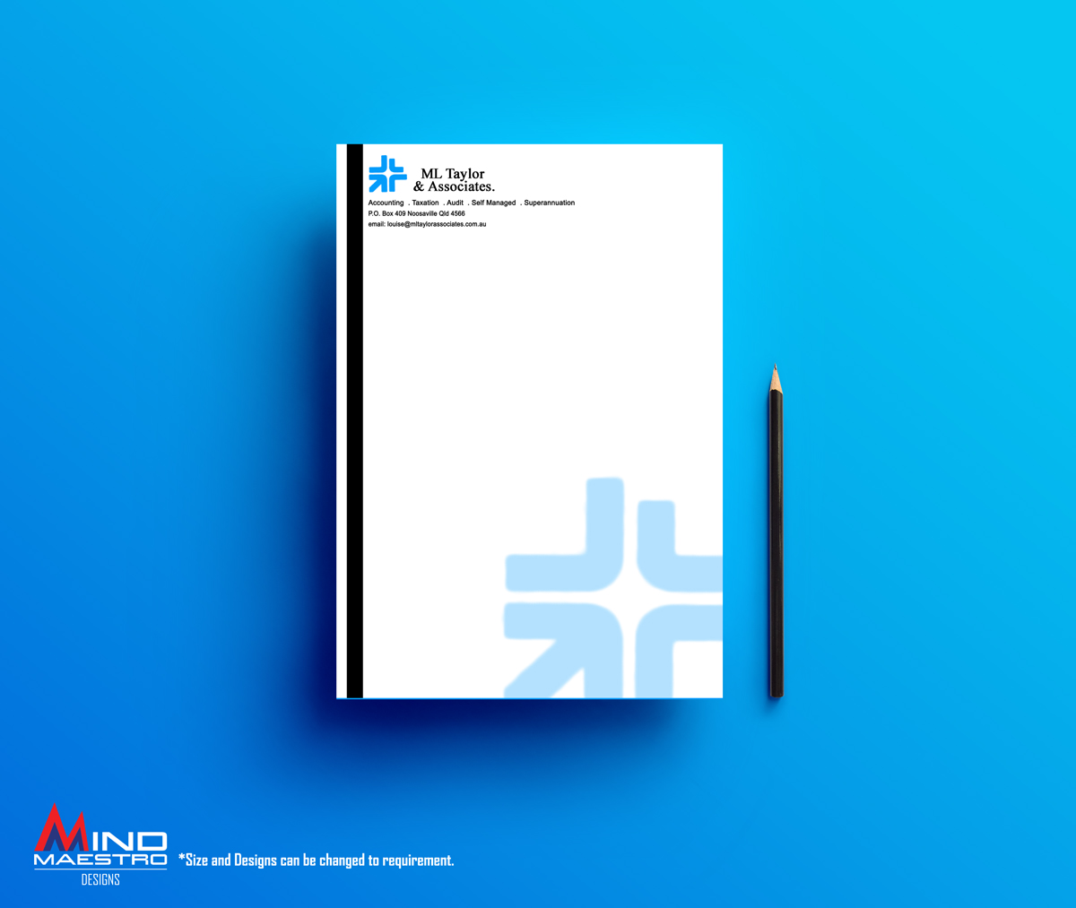 Letterhead Design by Mind Maestro for this project | Design #4479756