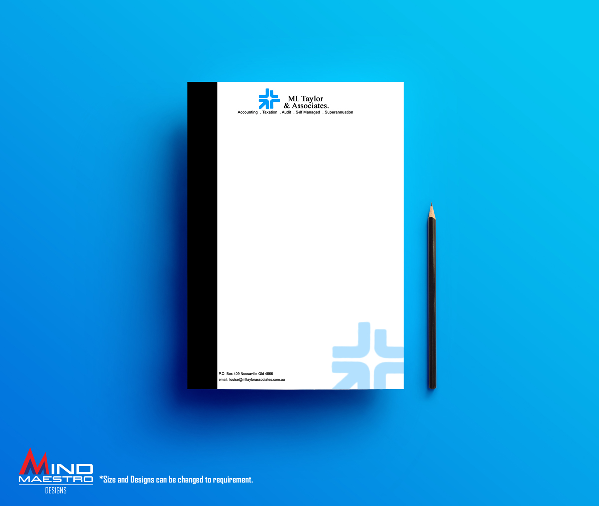 Letterhead Design by Mind Maestro for this project | Design #4486183