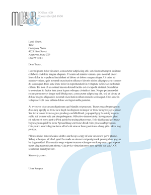 Letterhead Design by Amber