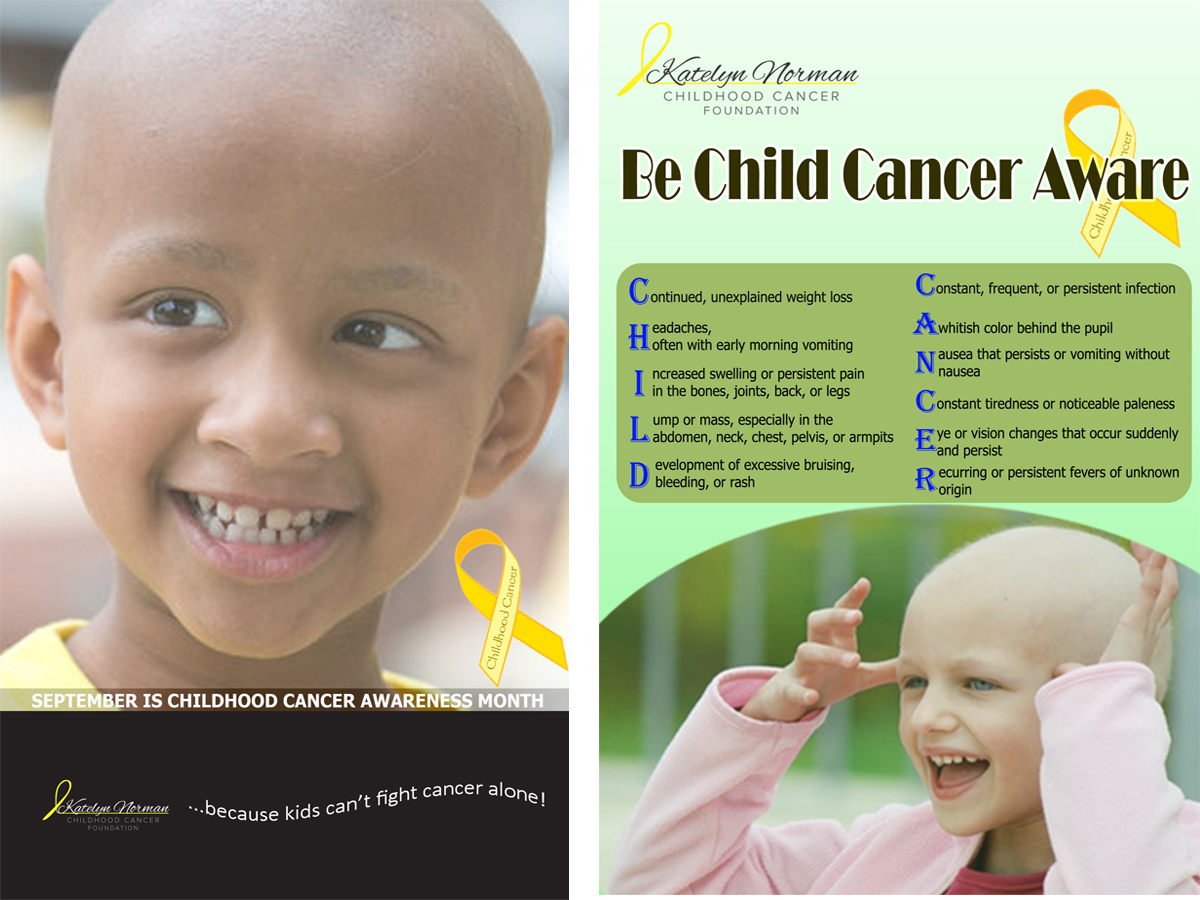 Poster Design by $0N!$0FT for Katelyn Norman Childhood Cancer Foundation | Design #4472057