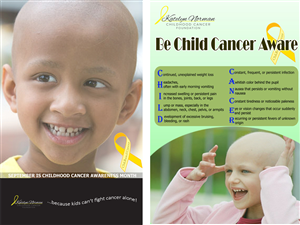 Poster Design by $0N!$0FT for Katelyn Norman Childhood Cancer Foundation | Design: #4472057
