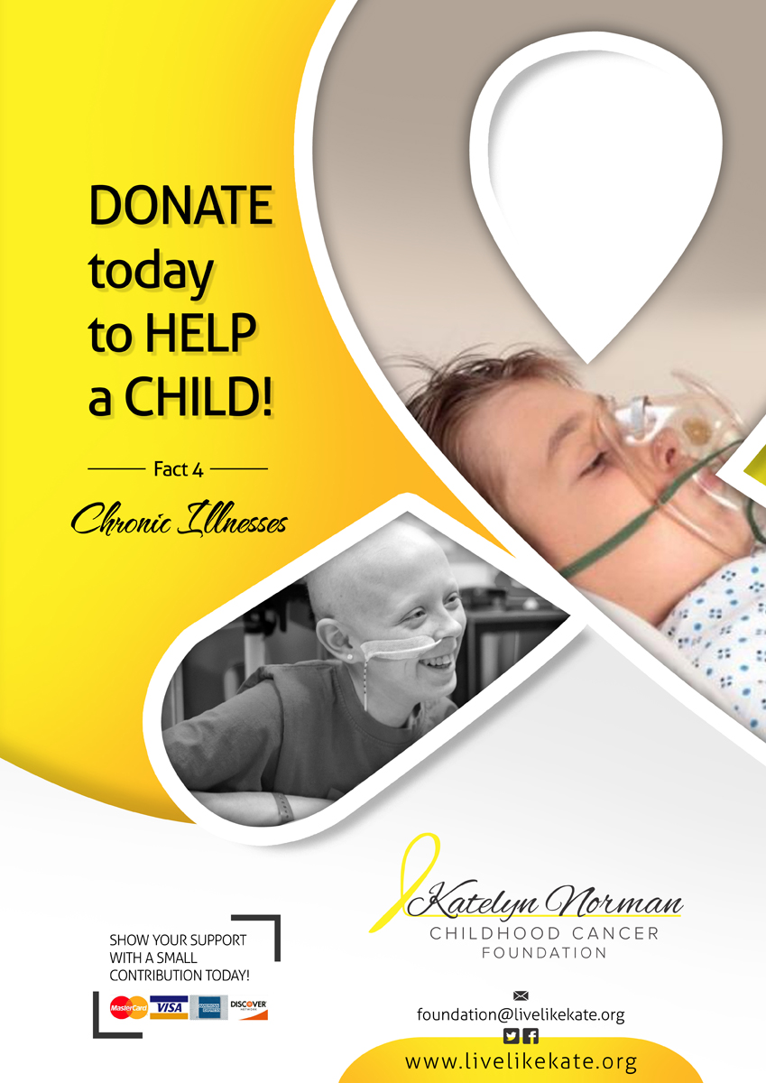 Poster-Design von AQKhan für Katelyn Norman Childhood Cancer Foundation | Design #4474314