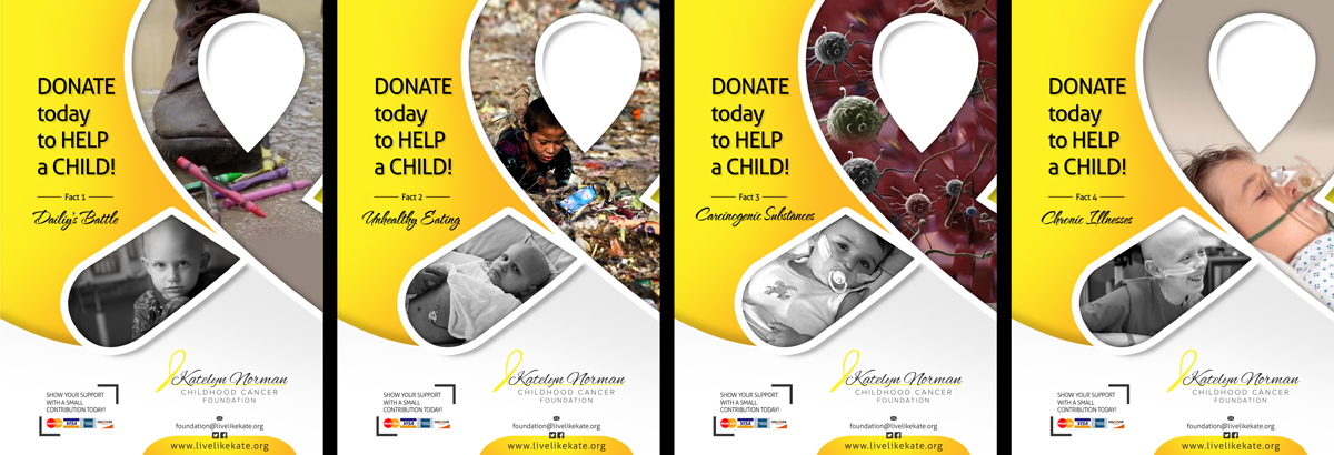 Poster-Design von AQKhan für Katelyn Norman Childhood Cancer Foundation | Design #4474326