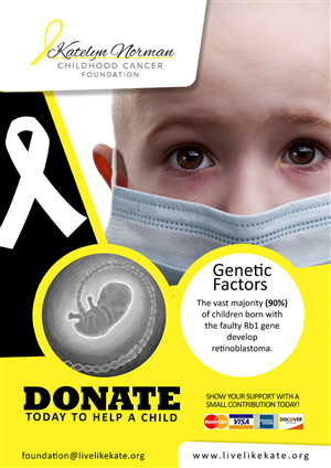 Poster Design by Asif Taimuri for Katelyn Norman Childhood Cancer Foundation | Design: #4480453