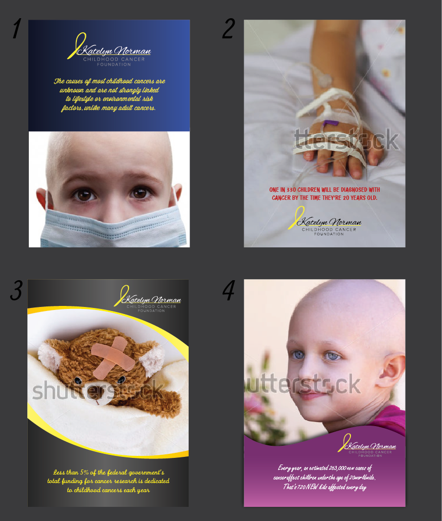 Poster Design by romy for Katelyn Norman Childhood Cancer Foundation | Design #4474589