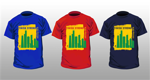 T-shirt Design for Chicago Marathon | Diseño Vectorizado por The Freelance Designer