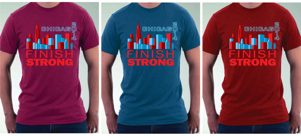 Vector Design by Cyan Designs for Finish Strong | Design #4526951