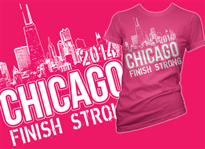 T-shirt Design for Chicago Marathon