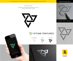 Attune Ventures | Diseño de Logo por Omee