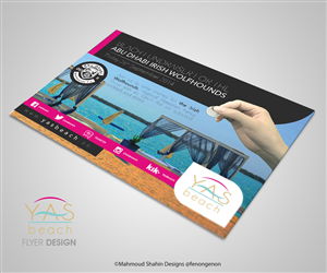 Flyer Design by Mahmoud Shahin for this project | Design: #4472890