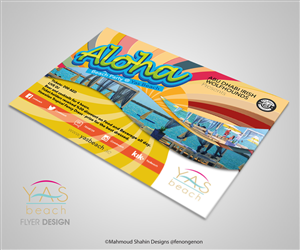 Flyer Design by Mahmoud Shahin for this project | Design: #4473731