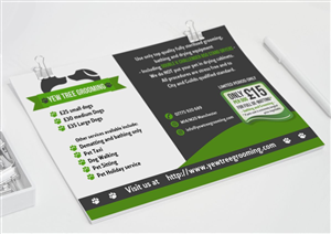 Flyer Design by Amduat Design for Yew Tree Dog Grooming | Design: #4487302